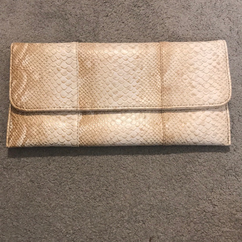 White and Gold Clutch